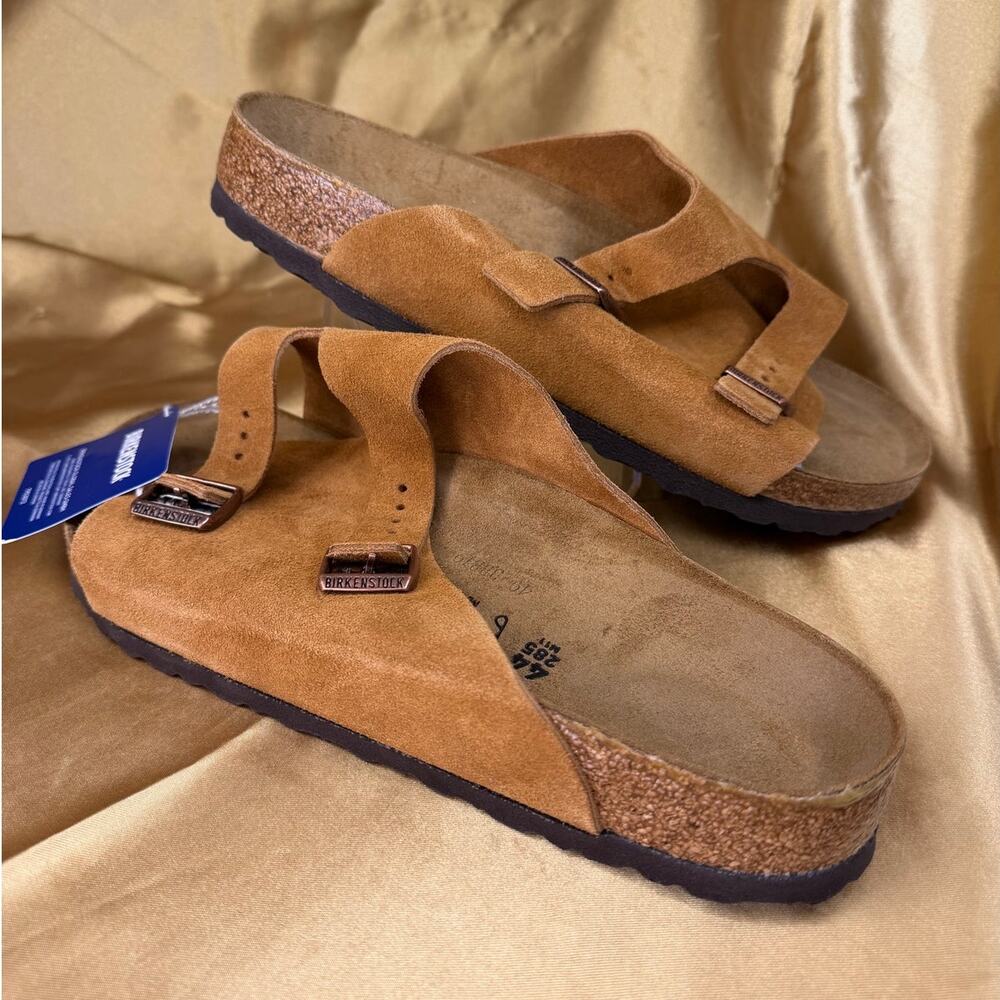 Birkenstock Zurich BS Mink Suede Mens 11 Sandals EU 44 Germany